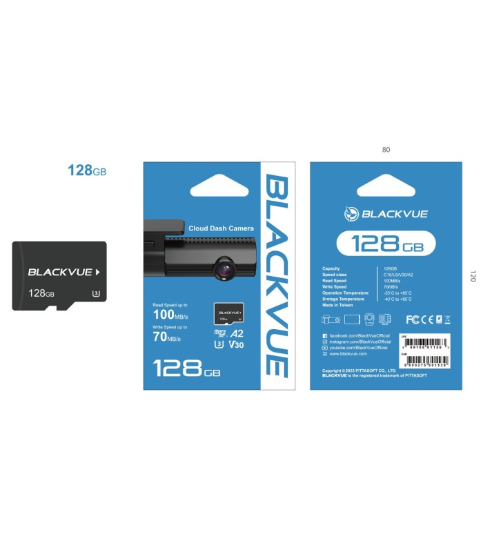 Scheda microSD da 128GB