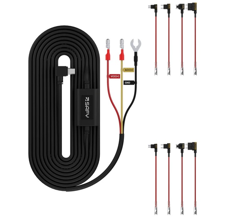 Safy9 - Cavo alimentazione e modalità parcheggio per dashcam-blackvue.it