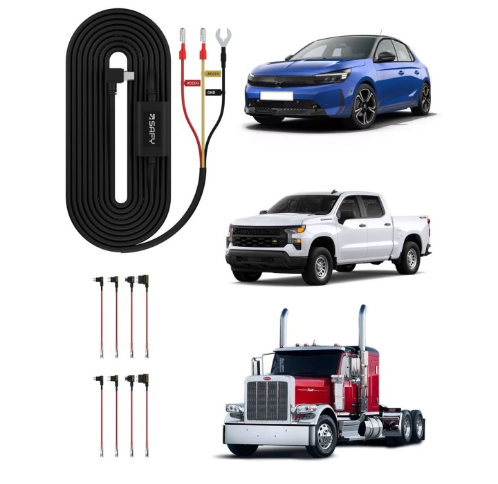 Safy9 - Cavo alimentazione e modalità parcheggio per dashcam-blackvue.it