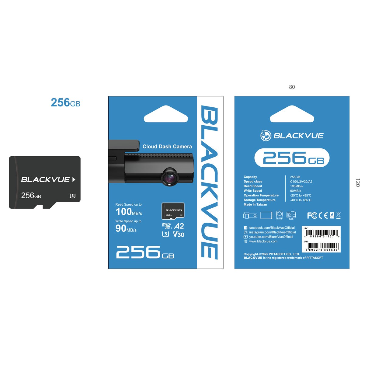 Scheda microSD da 256GB