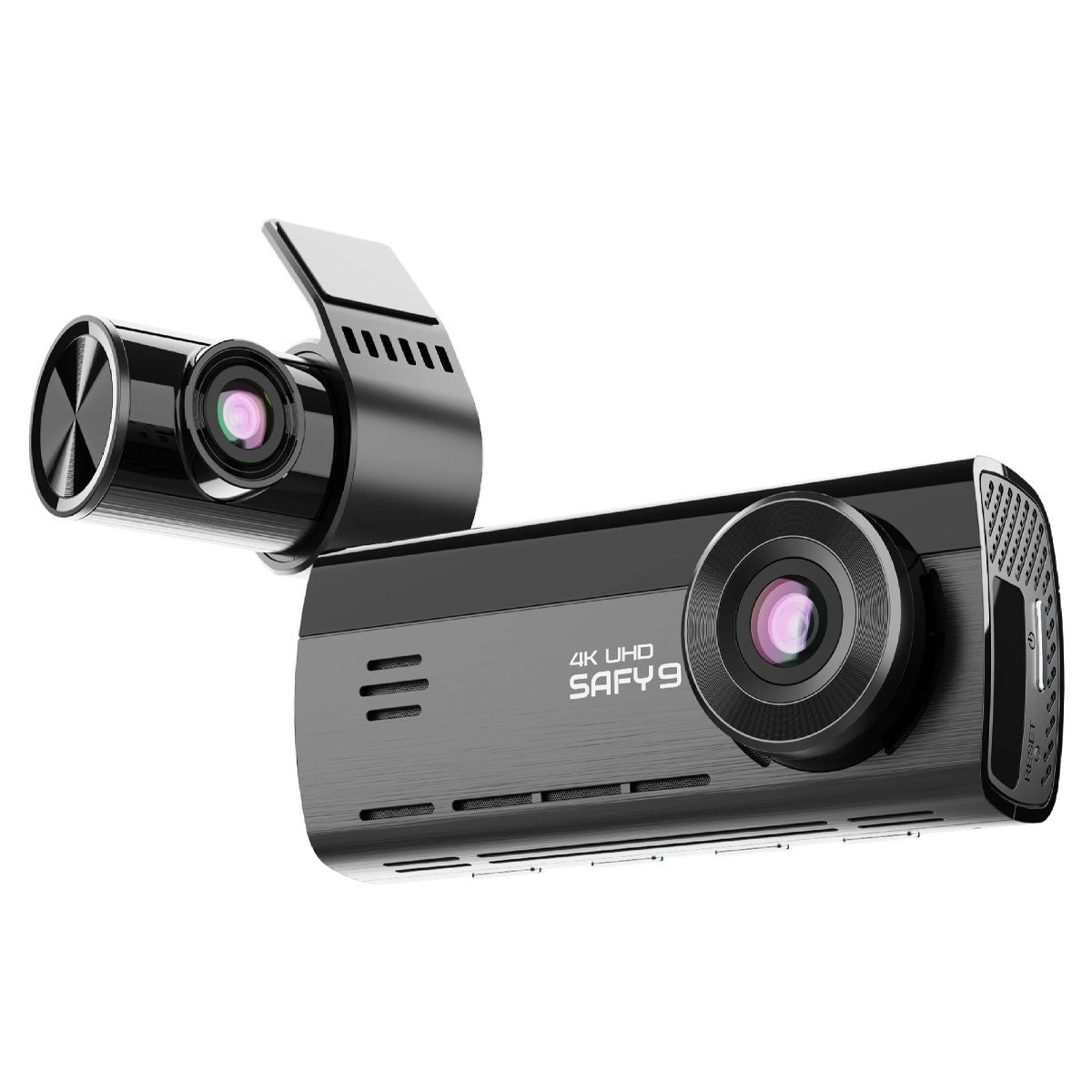 Safy9 4K UHD HDR- 2CH AI Night Vision - WiFi-GPS