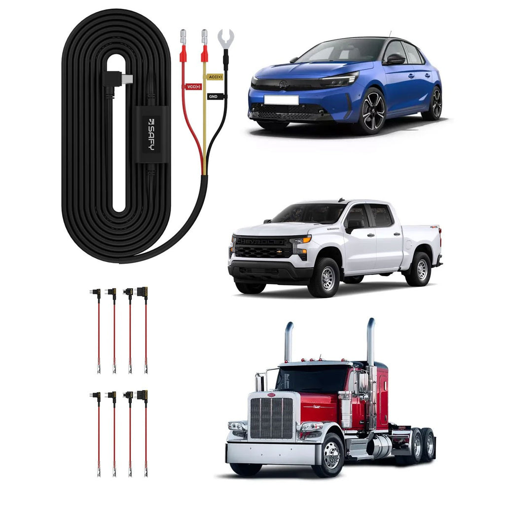 Safy Hard Wiring Kit - Cavo alimentazione e modalità parcheggio