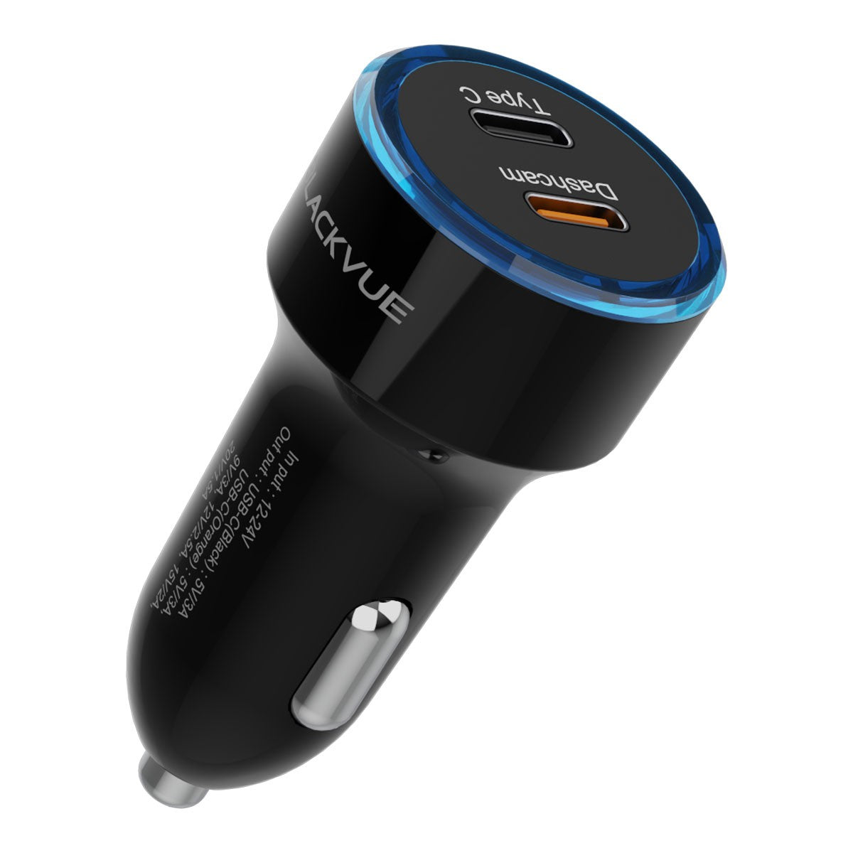 Dual USB-C - Alimentatore dashcam accendisigari