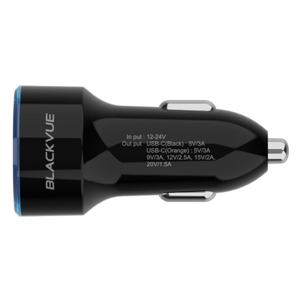 Dual USB-C - Alimentatore dashcam accendisigari