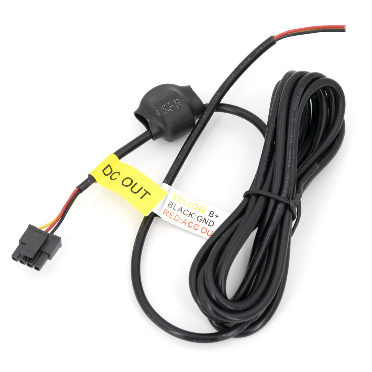 Cavo di alimentazione DashCam a 3 fili per batteria B130A