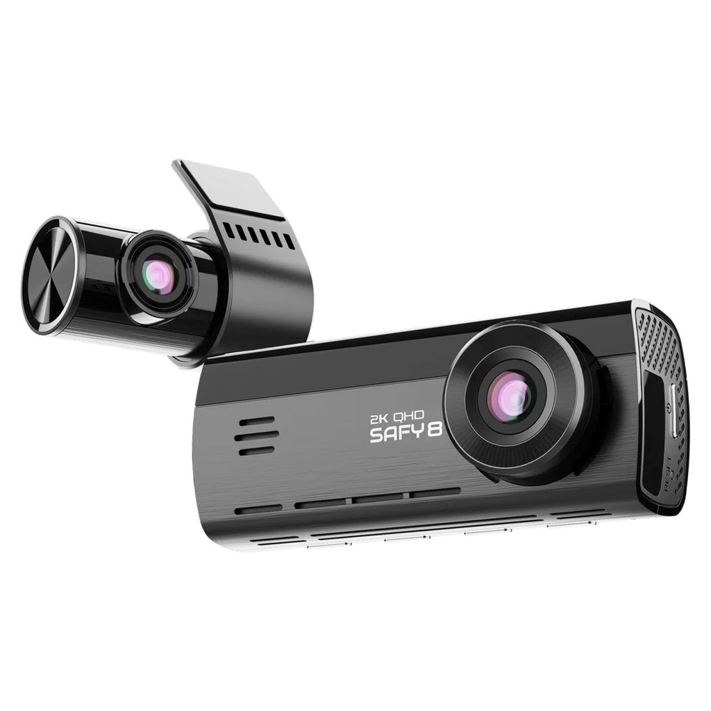 Safy8 2K QHD HDR 2CH – AI Night Vision, Wi-Fi & GPS